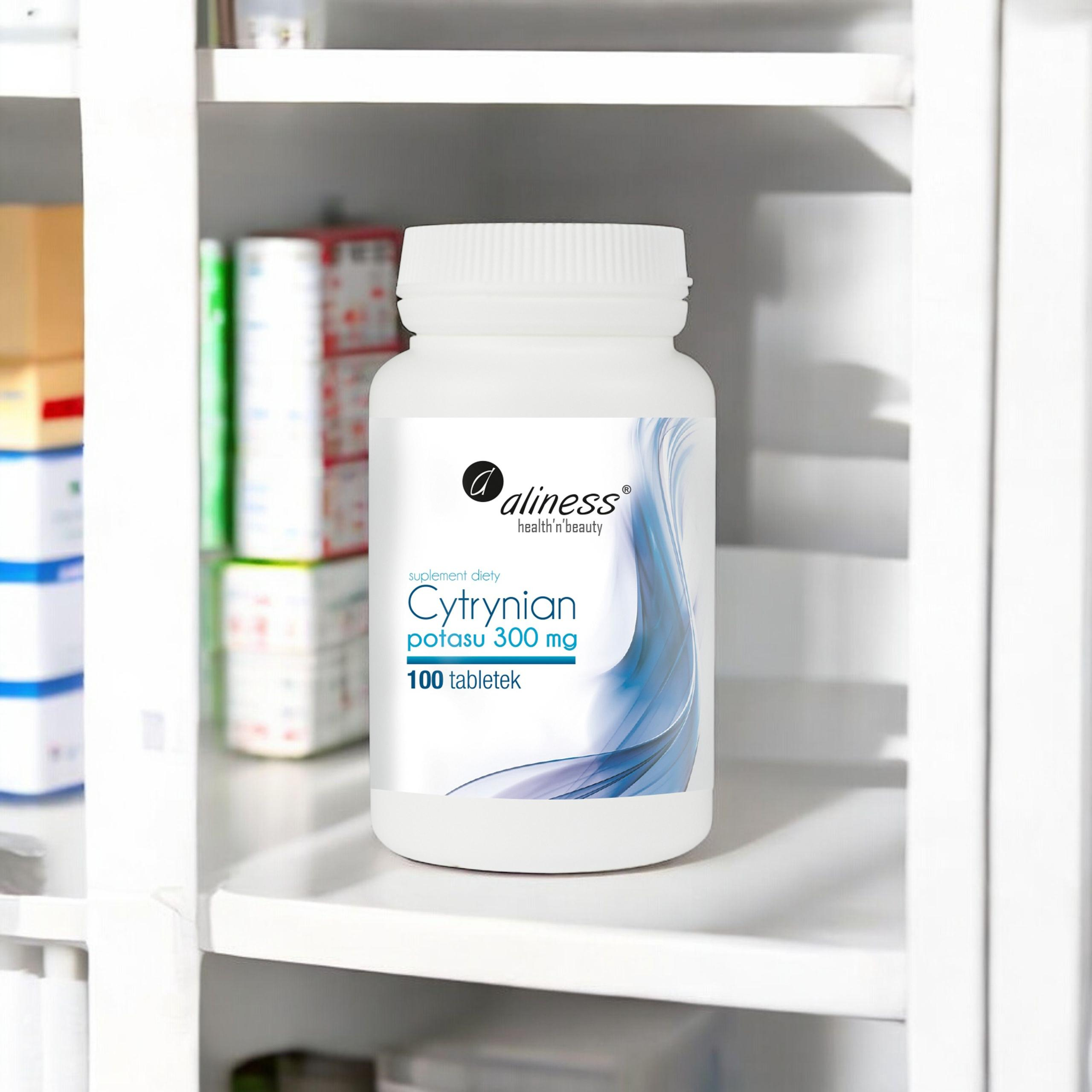 ALINESS - Kalium Citrat 300mg - 100vtabs.