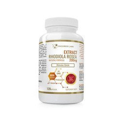 PROGRESS LABS Rhodiola Rosea Extract 200mg (3%R, 1%S) - 120 Kapseln