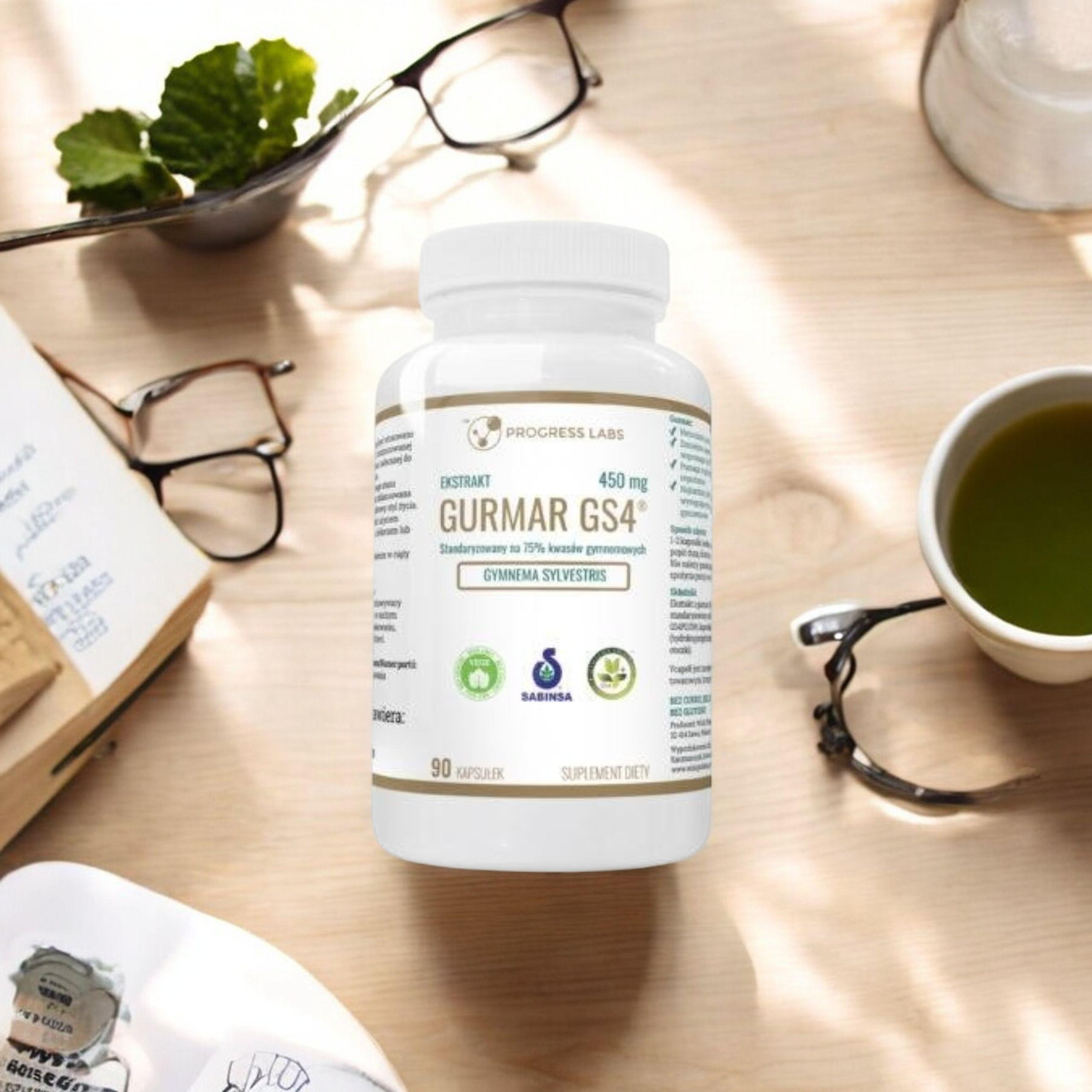 PROGRESS LABS - Gurmar GS4 - 90 Kapseln