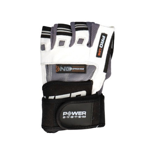 POWER SYSTEM Handschuhe - No Compromise - White/Gray