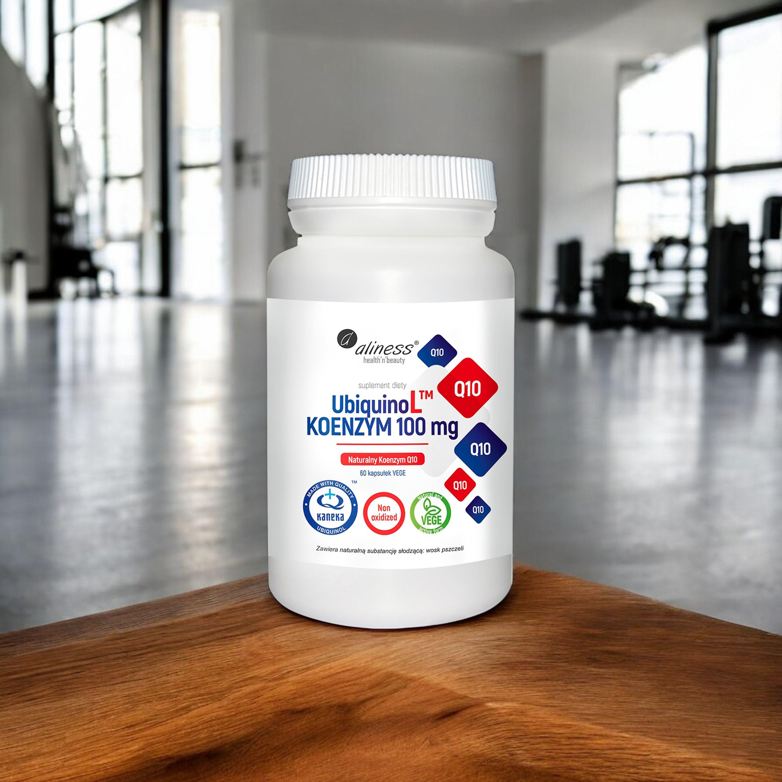 ALINESS - UbiquinoL KANEKA Natürlicher KOENZYM Q10 100mg - 60vcaps
