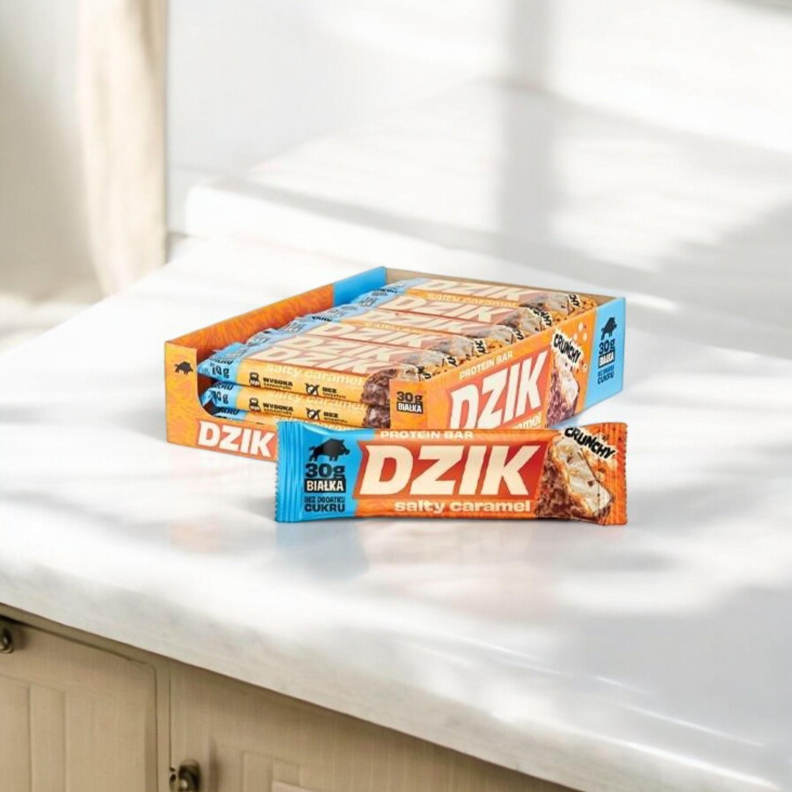 DZIK - Protein Riegel Crunchy - 24x 70g