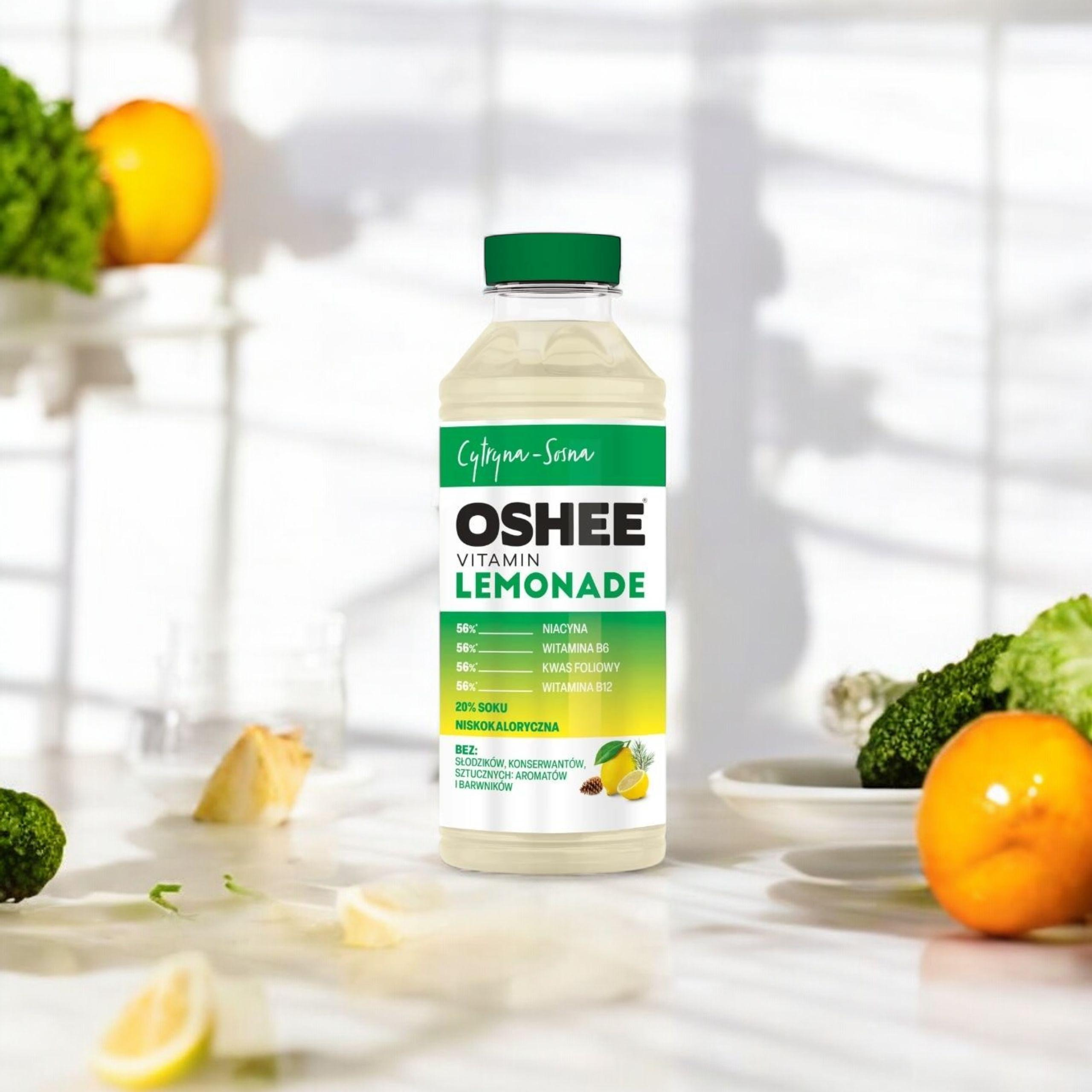 OSHEE - Vitamin-Limonade - 555ml - Zitrone Kiefer