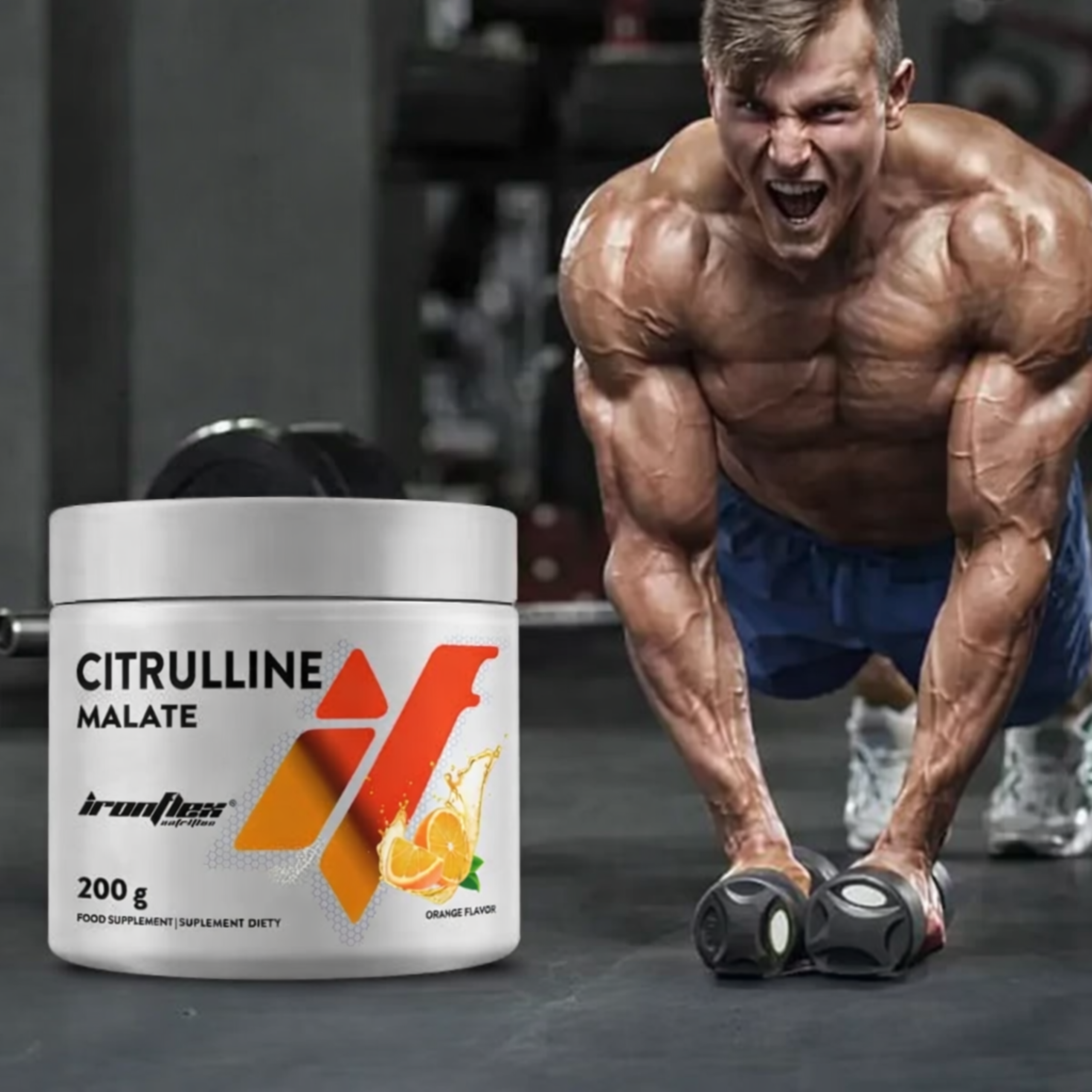 IRONFLEX - Citrulline - 200g - Orange