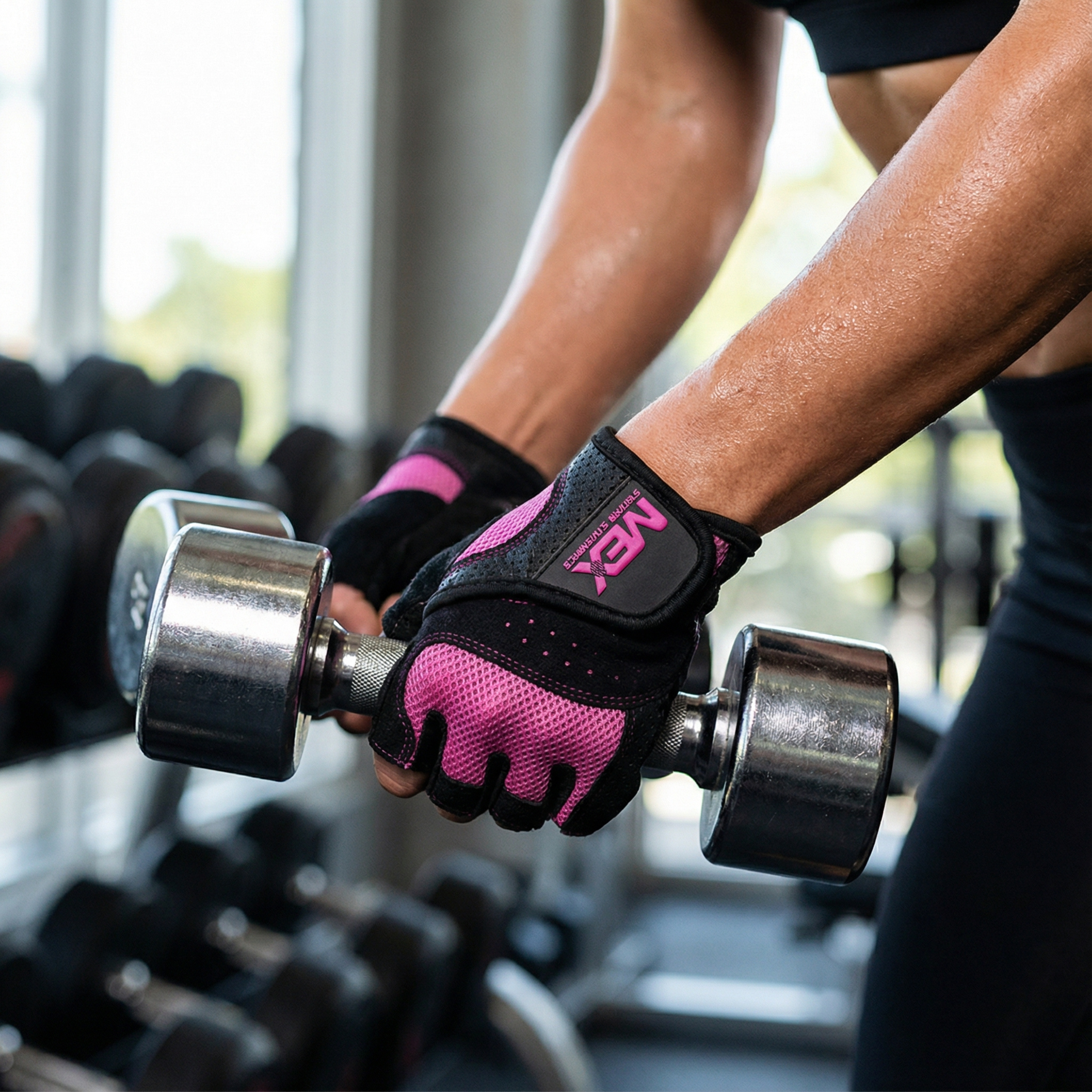 MEX W‑FIT Rękawice Damskie – Purple 