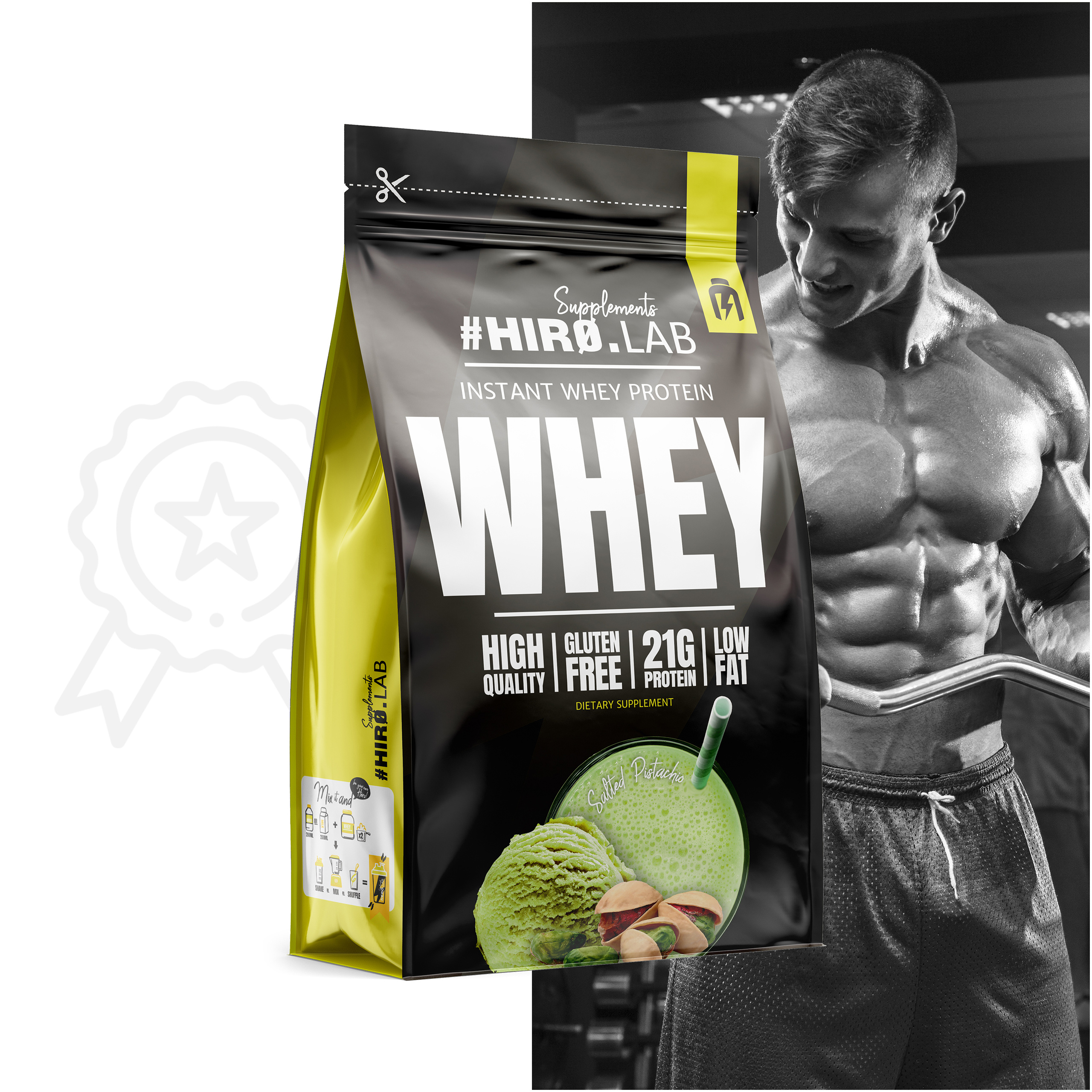 HIRO.LAB Instant Whey Protein - 750g