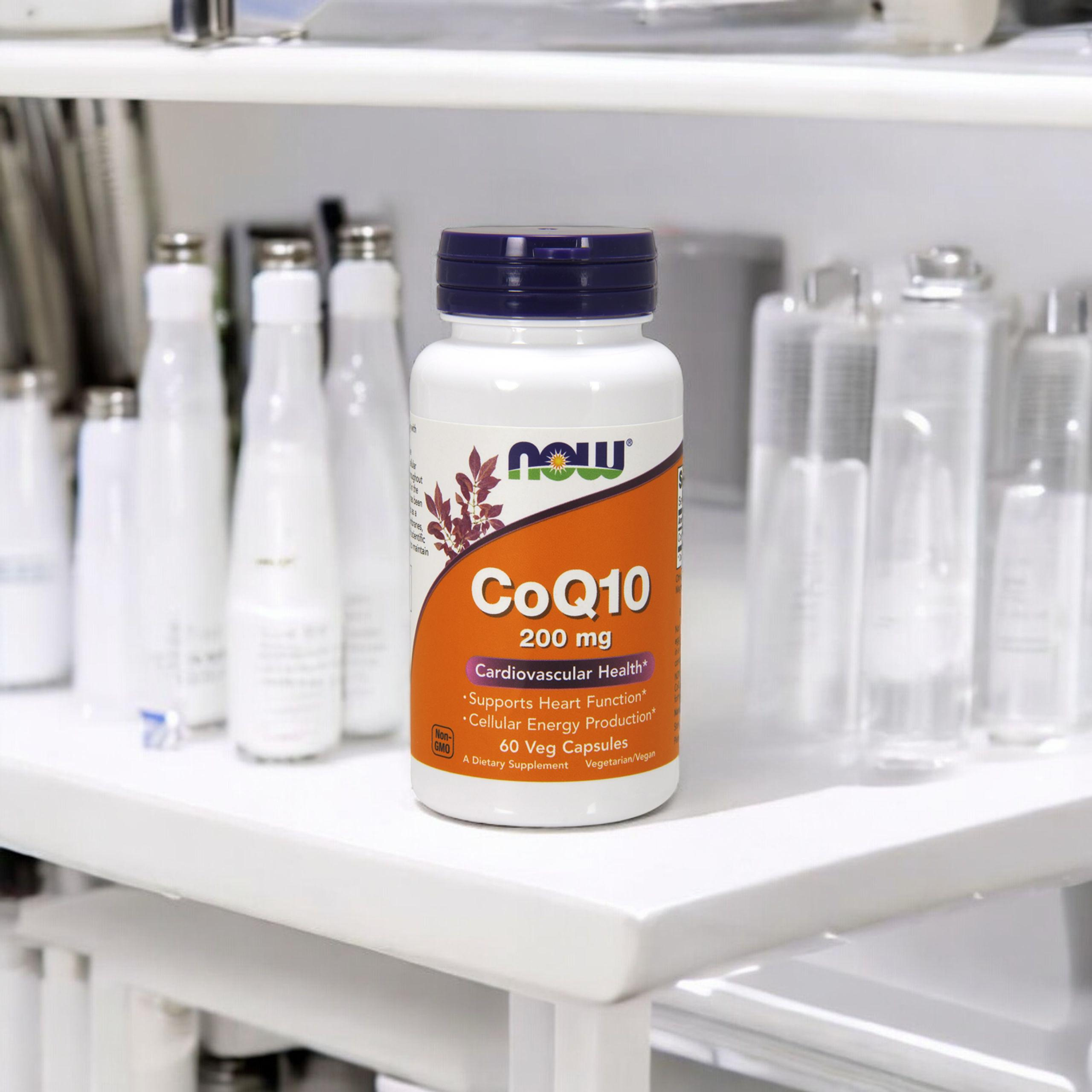 NOW CoQ10 ( Coenzym Q10 ) 200mg - 60vegcaps