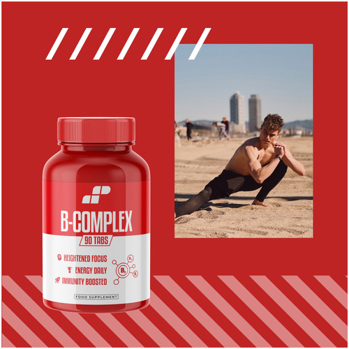 MP NUTRITION Vitamin B-Complex - 90tabs - B-Komplex Vitamine