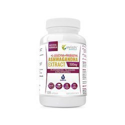 WISH Pharmaceutical Ashwagandha Extrakt 500mg (9% Witanolide) Indischer Ginseng - 120caps