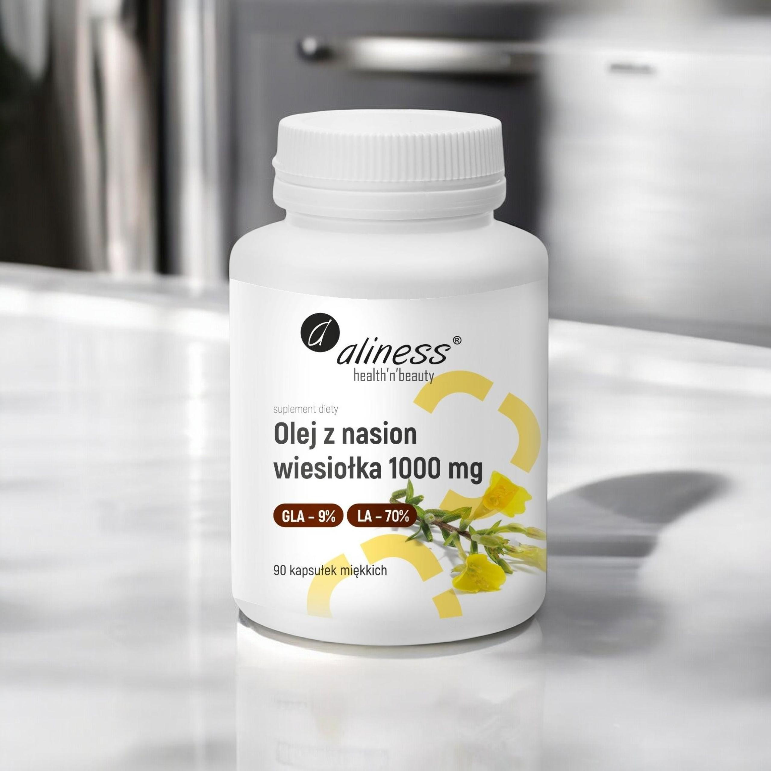 ALINESS - Nachtkerzenöl 1000mg - 90Kaps.