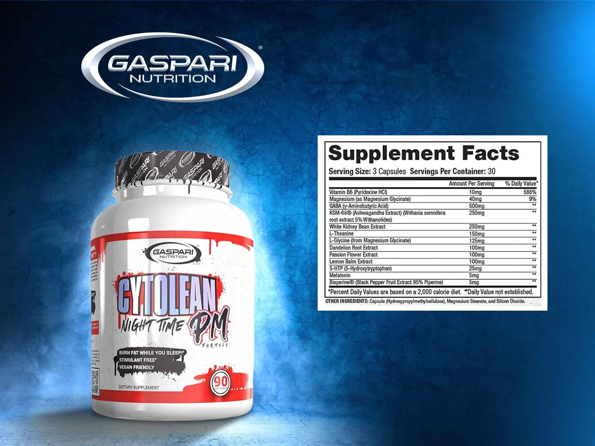 GASPARI NUTRITION - Cytolean PM Formel - 90 Kapseln