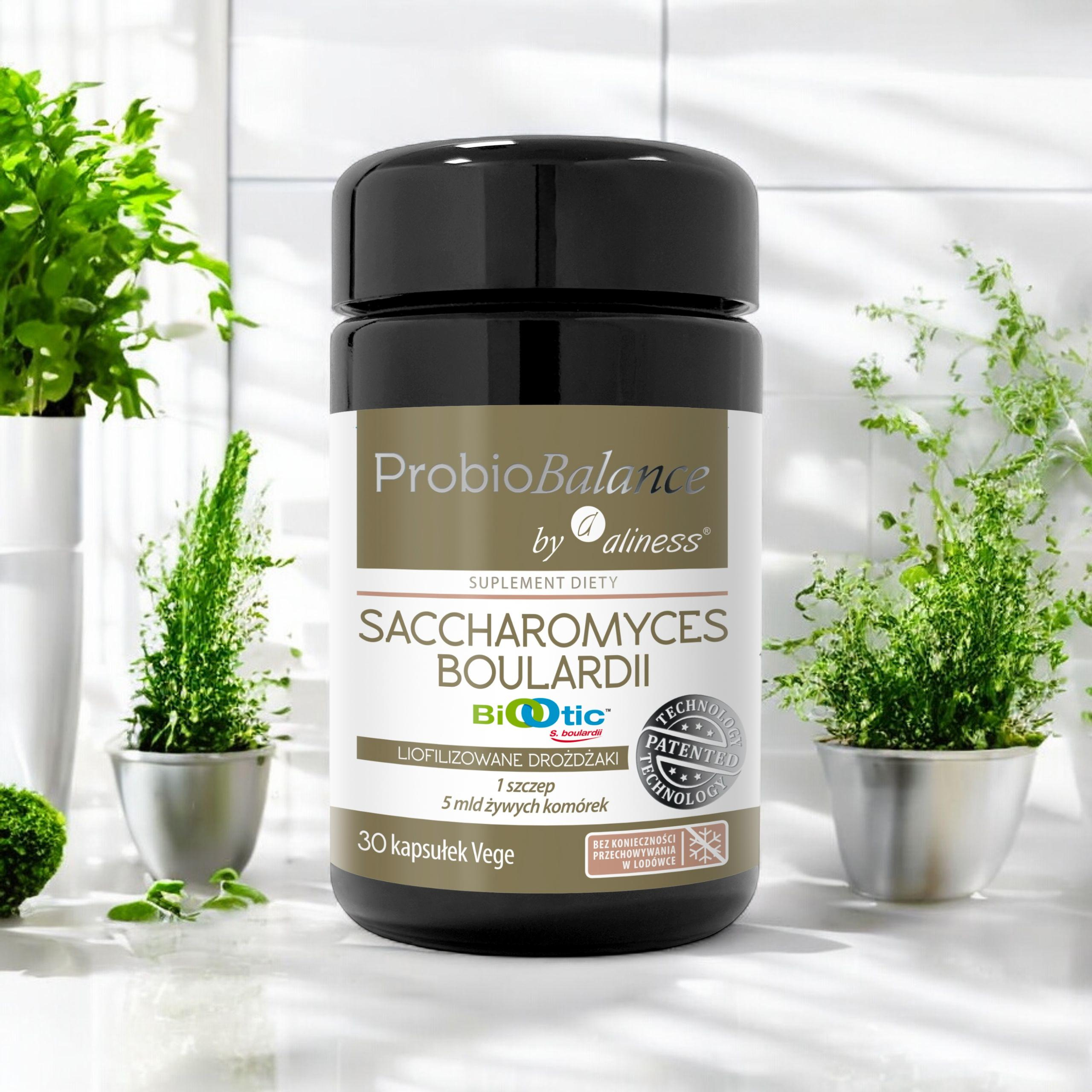ALINESS - Saccharomyces Boulardii 5*10^9 Zellen - 30 pflanzliche Kapseln.