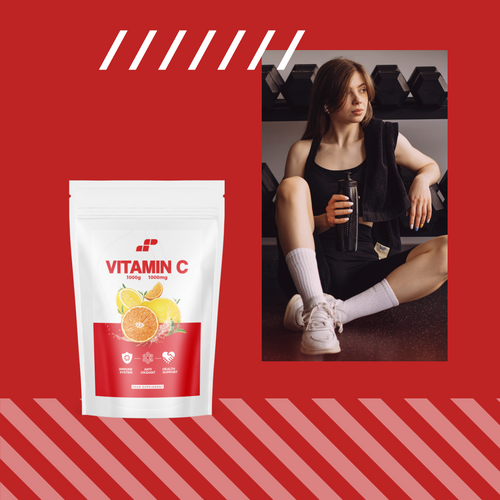 MP NUTRITION 100% Vitamin C 1000mg - 1000g - Vitamin C