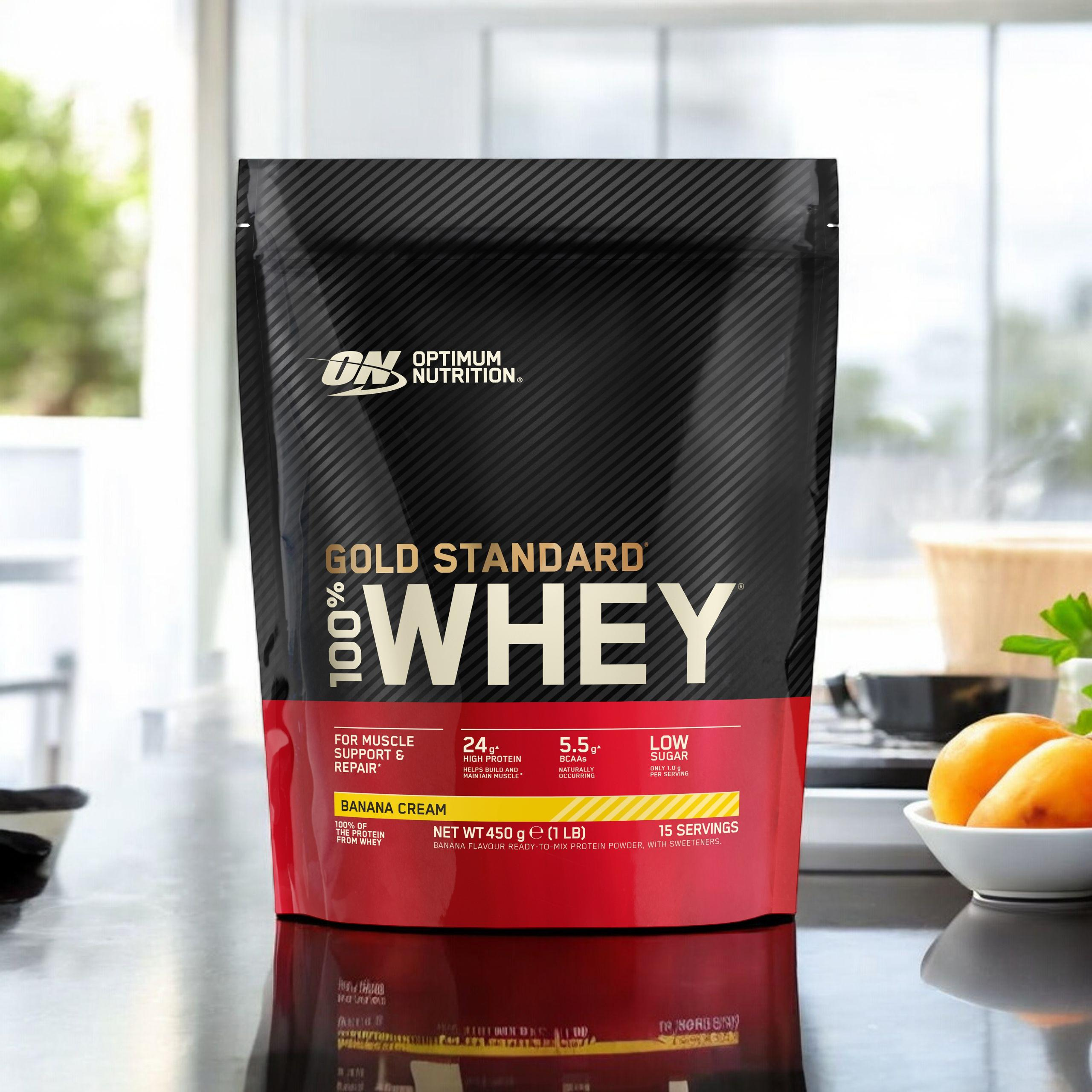 OPTIMUM NUTRITION Whey Gold Standard Bag - 450g