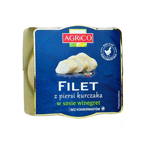 AGRICO Hähnchenbrustfilet in Vinaigrette-Sauce - 160g