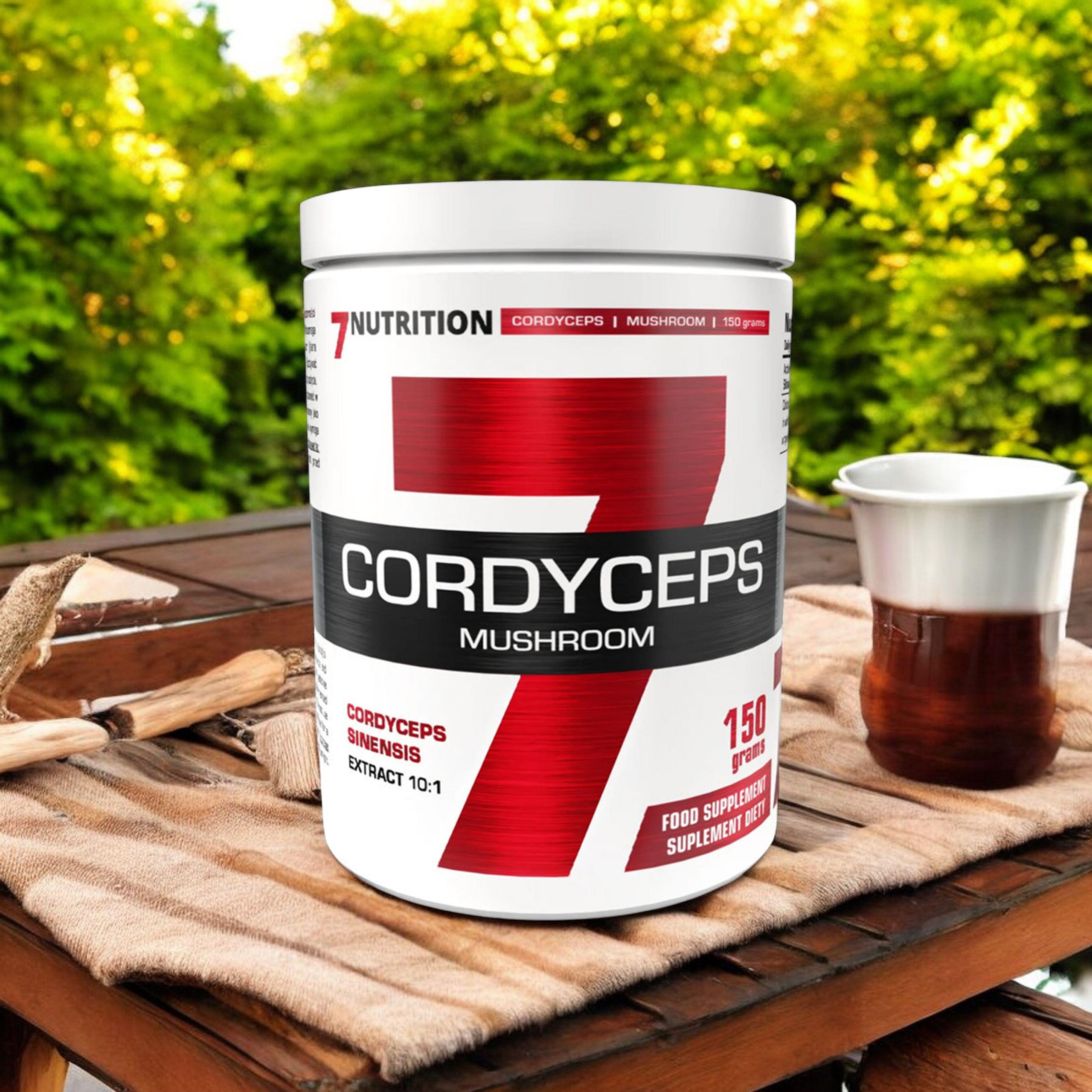 7 NUTRITION Cordyceps Mushroom - 150g - Chinesischer Raupenpilz