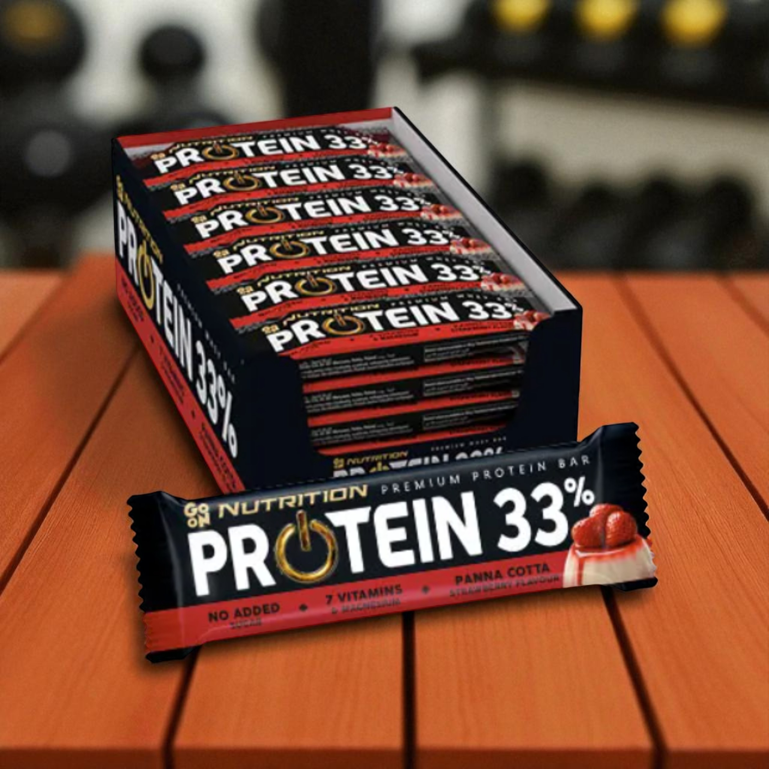 GO ON NUTRITION - Go On Protein 33% Riegel - 25x 50g 