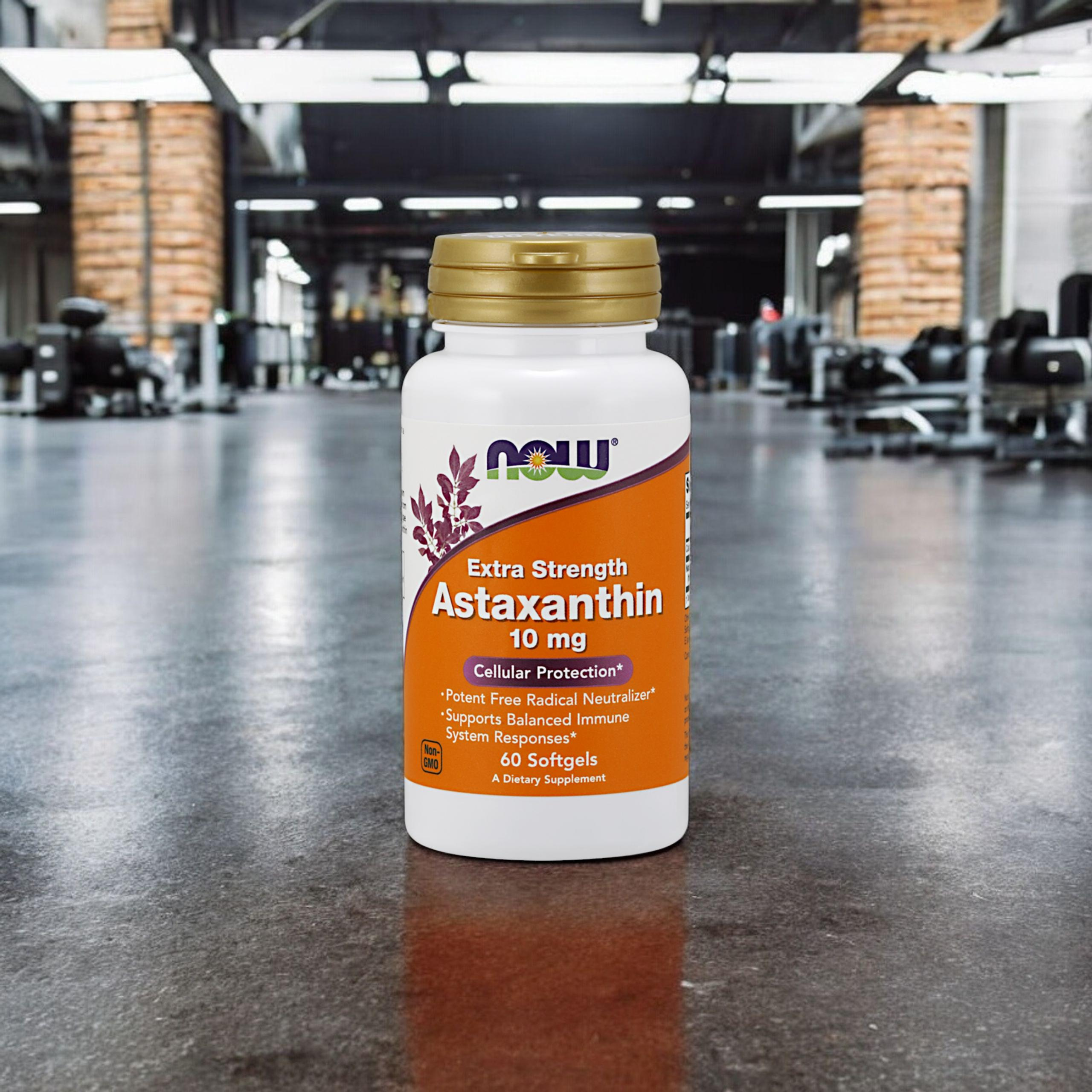 NOW Astaxanthin 10mg - 60softgels (Extra Strength)