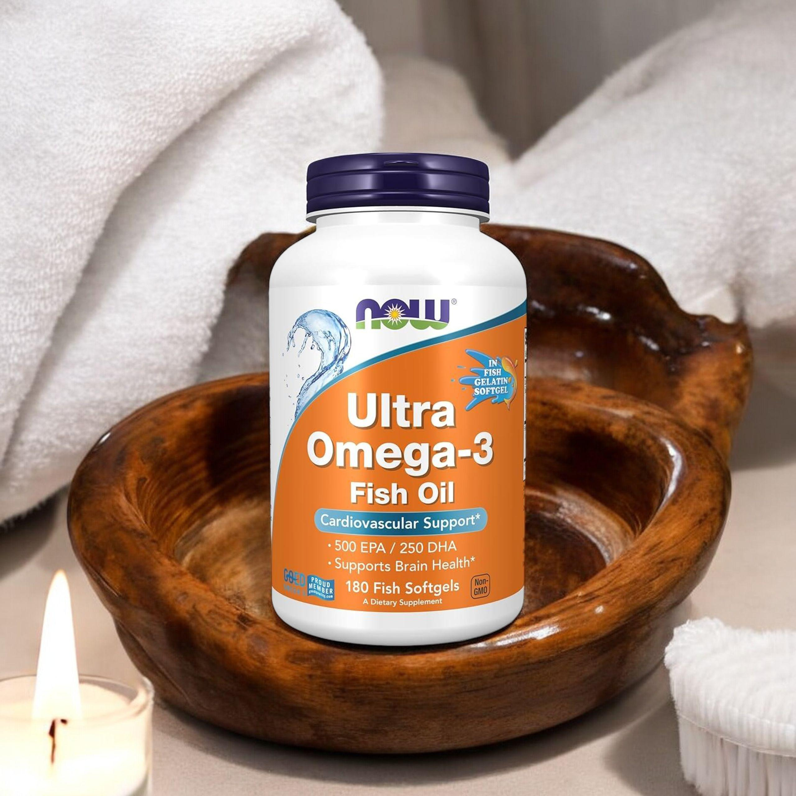 NOW - Ultra Omega-3 - 180softgels