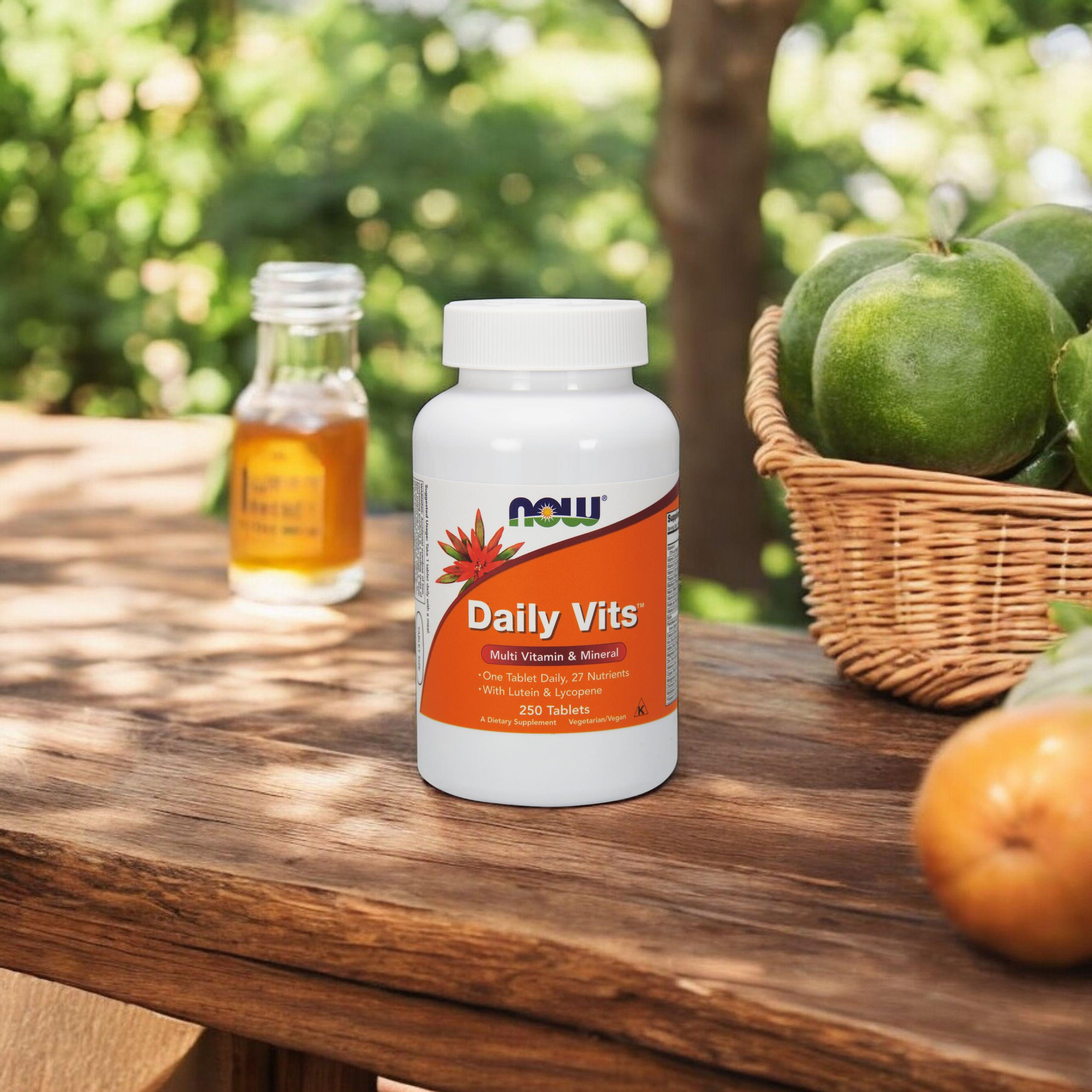 NOW Daily Vits - 250tabs