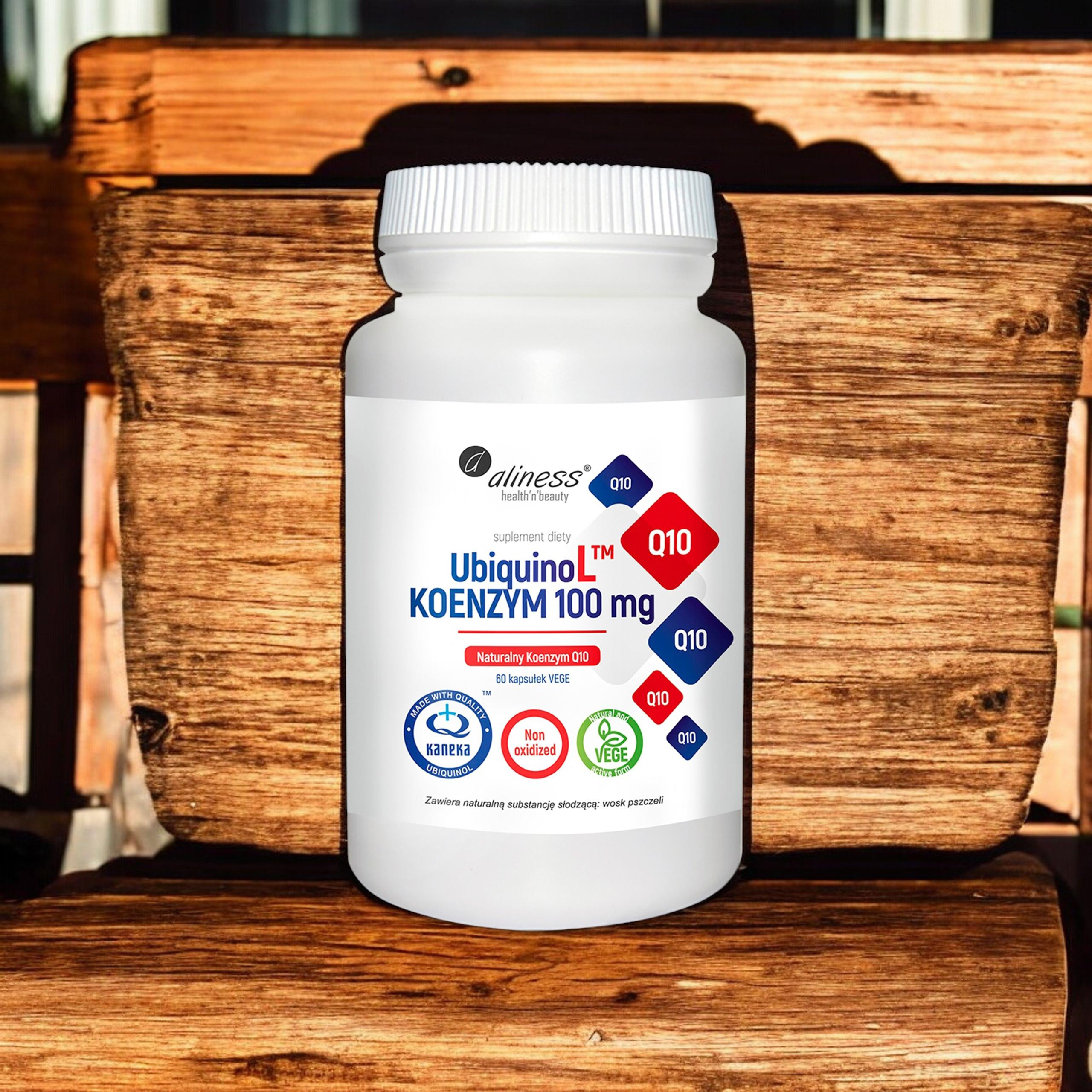 ALINESS - UbiquinoL KANEKA Natürlicher KOENZYM Q10 100mg - 60vcaps