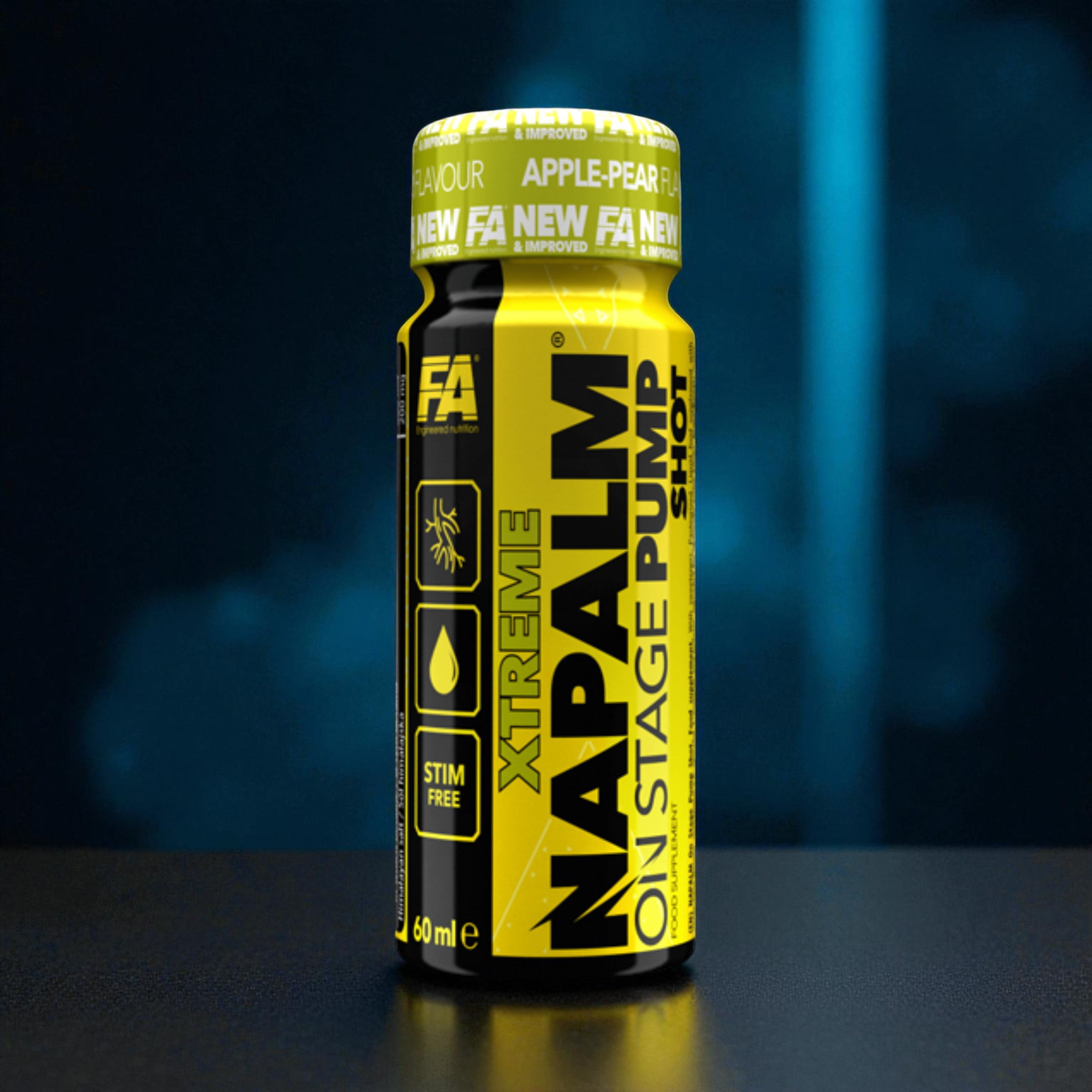 FITNESS AUTHORITY - Napalm Xtreme On Stage Pump Shot - 24x 60ml