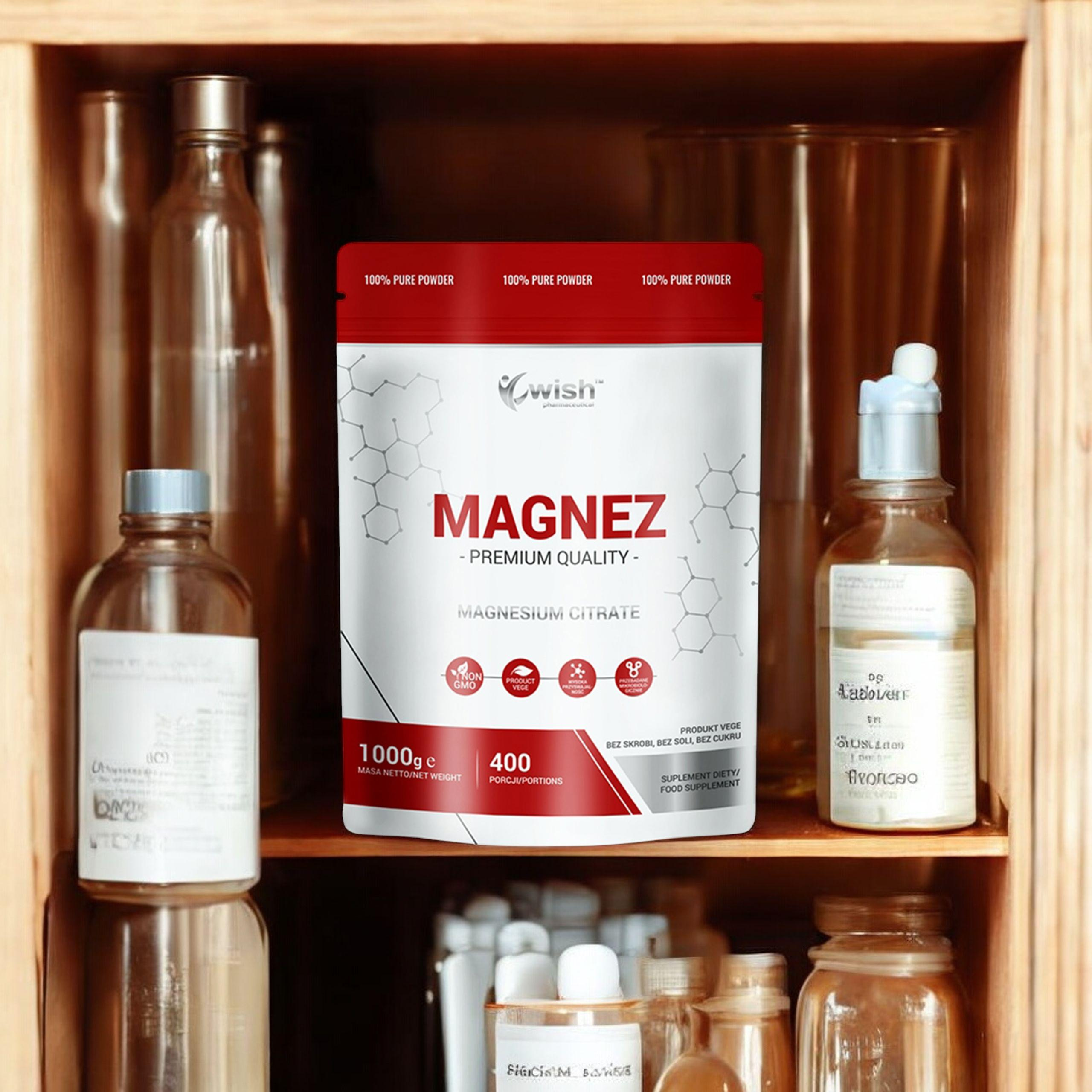 WISH Pharmaceutical Magnesiumcitrat - 1000g