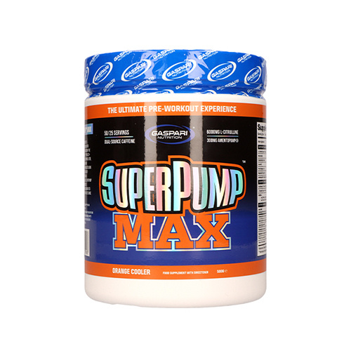 GASPARI NUTRITION - Super Pump Max - 500g - Orange Kühler