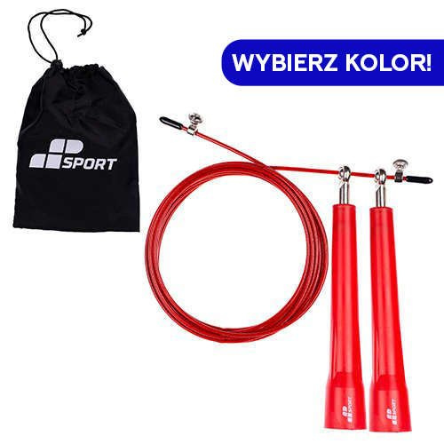 MP SPORT Jump Rope Plastic Handle - Springseil mit Plastikgriffen - 3m