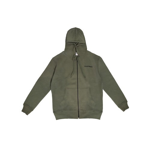 GASPARI NUTRITION Zipped Hoodie - Khaki - Kapuzenpullover mit Reißverschluss