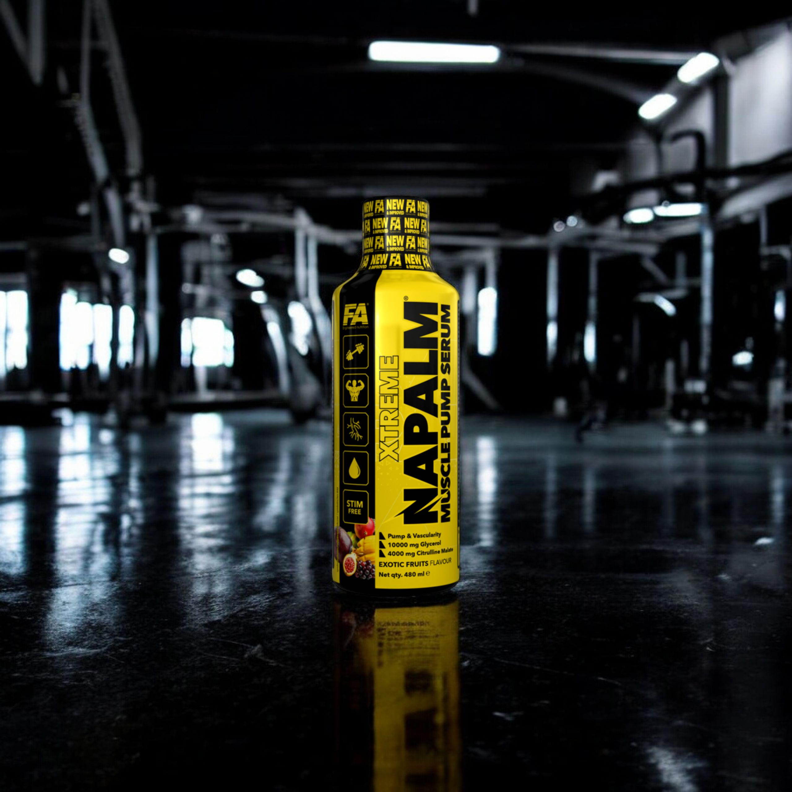 FITNESS AUTHORITY Napalm Muscle Pump Serum - 480ml - ExoticFruits - AUSVERKAUF - 31-03