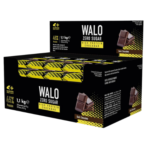 4+ NUTRITION - Walo ZeroSugar CrockBar HP 45% - 20x 55g 