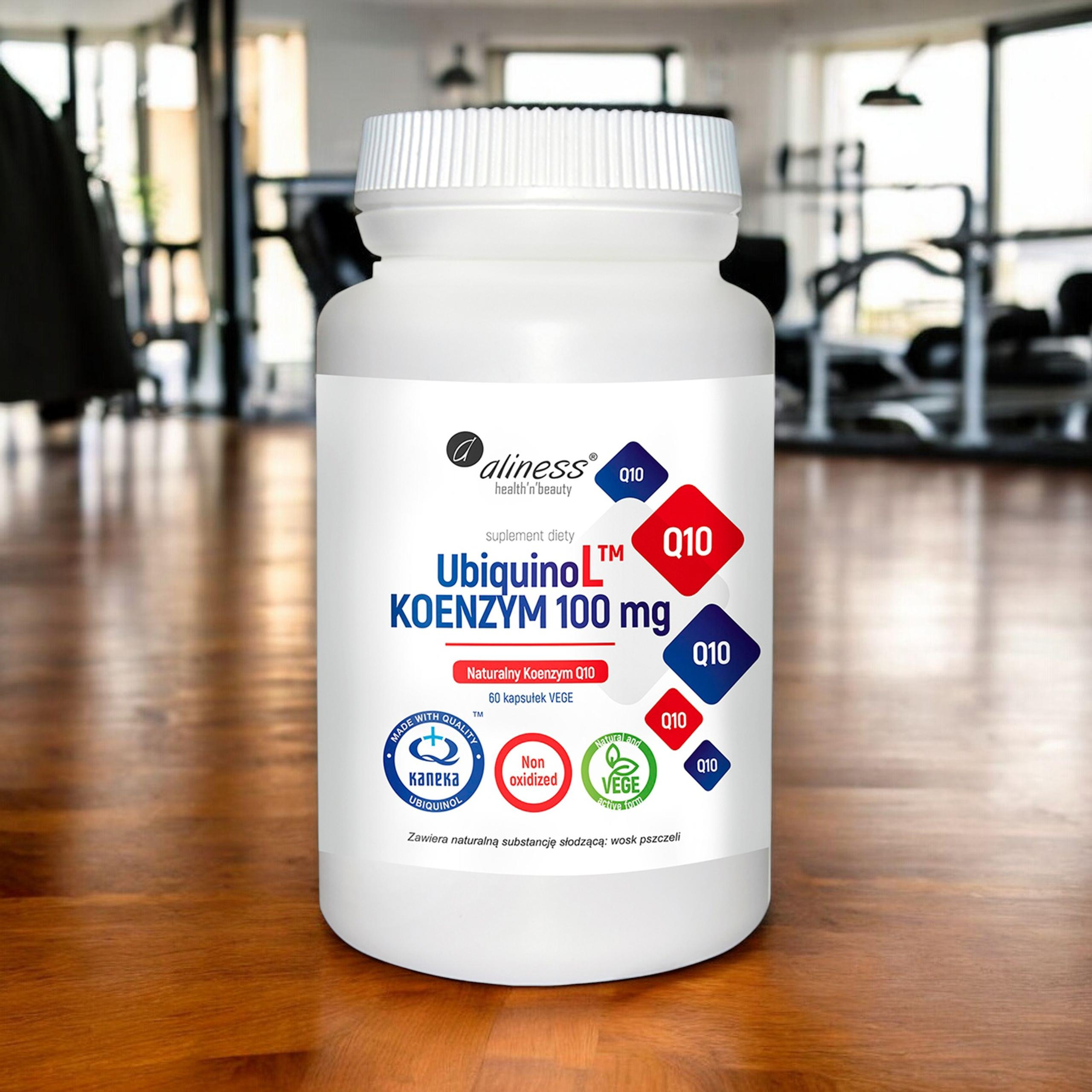 ALINESS - UbiquinoL KANEKA Natürlicher KOENZYM Q10 100mg - 60vcaps