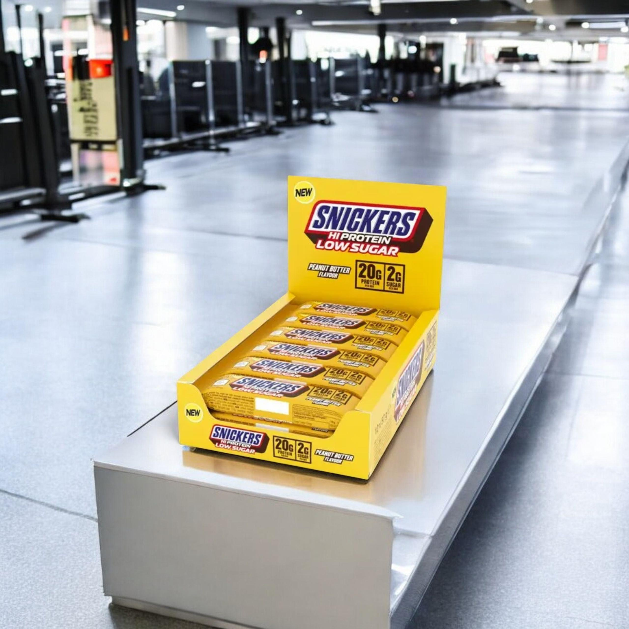 Mars - HI Protein 57g Proteinriegel mit wenig Zucker - Salzkaramell - 12 Riegel