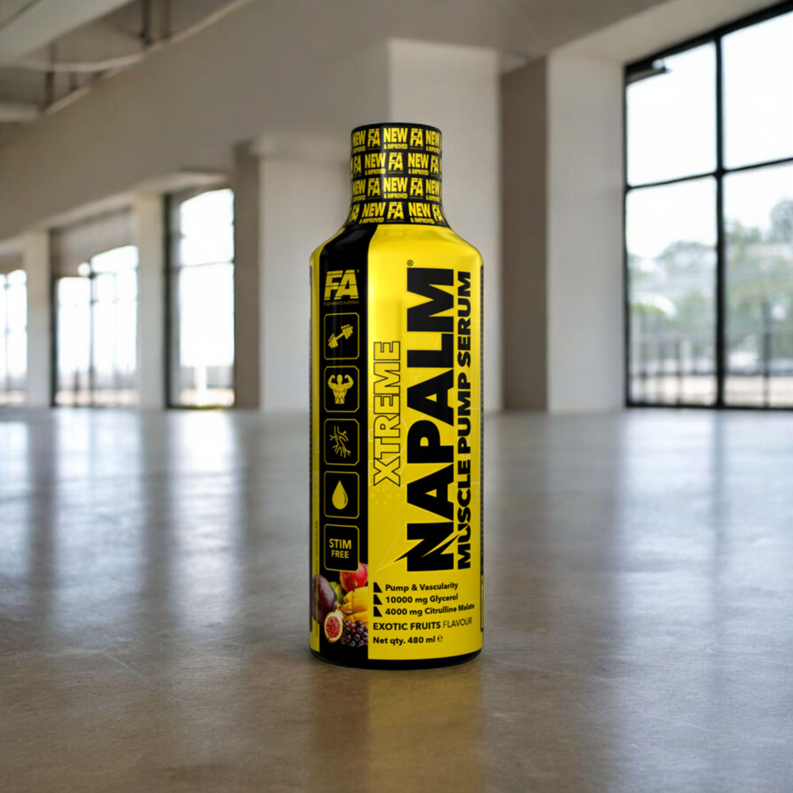 FITNESS AUTHORITY Napalm Muscle Pump Serum - 480ml - ExoticFruits - AUSVERKAUF - 31-03