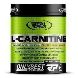 REAL PHARM L-Carnitine 1000mg - 150 Kapseln