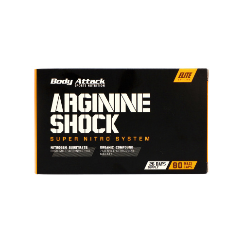 BODY ATTACK Arginine Shock - 80caps