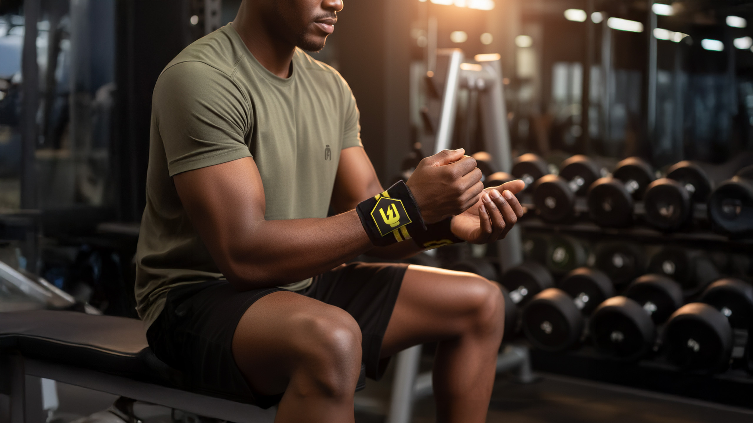 HIRO.LAB Wrist Wrap - Rubber Logo New - Black - Paski zum Heben von Gewichten pol_pl_HIRO-LAB-Wrist-Wrap-Rubber-Logo-New-Black-Opaski-usztywniajace-na-nadgarstki-43026_3