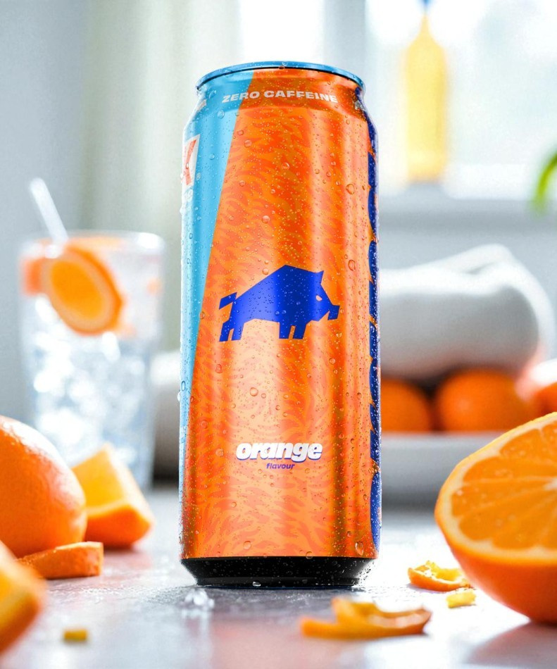 DZIK - Wildschwein Energy Zero - 500ml - Orange