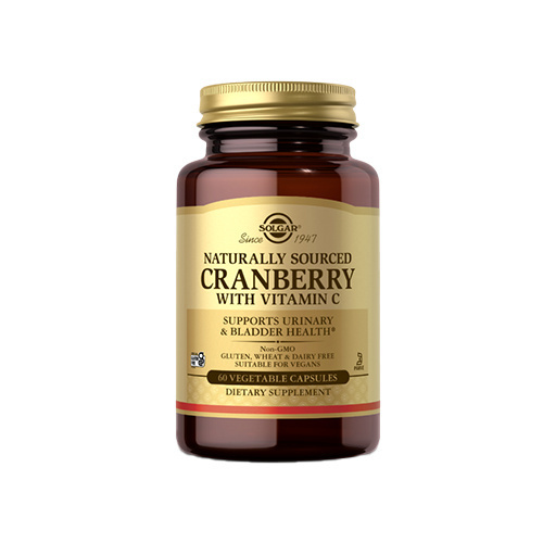 SOLGAR Cranberry With Vitamin C - 60vcaps - Cranberry mit Vitamin C
