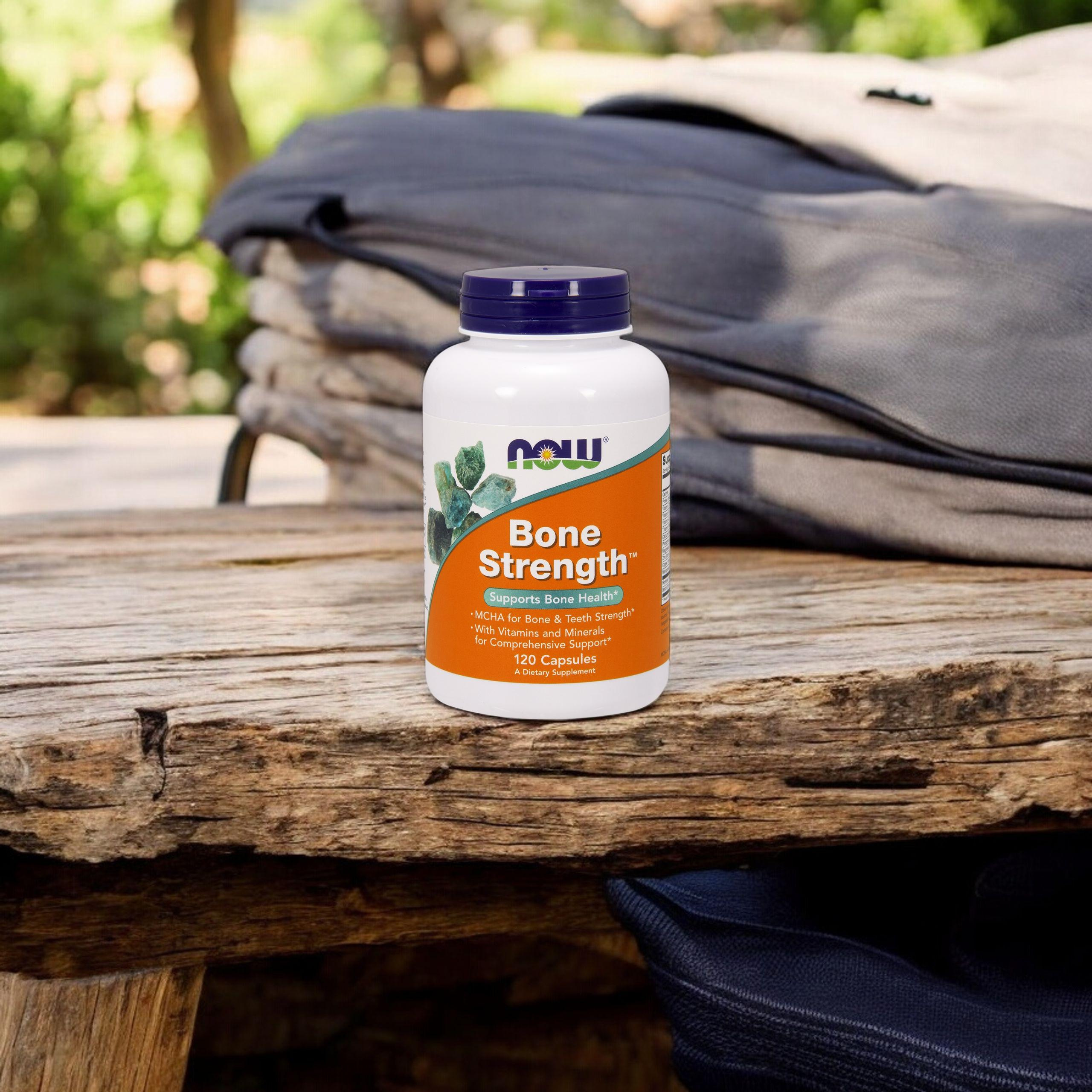 NOW Bone Strength - 120caps