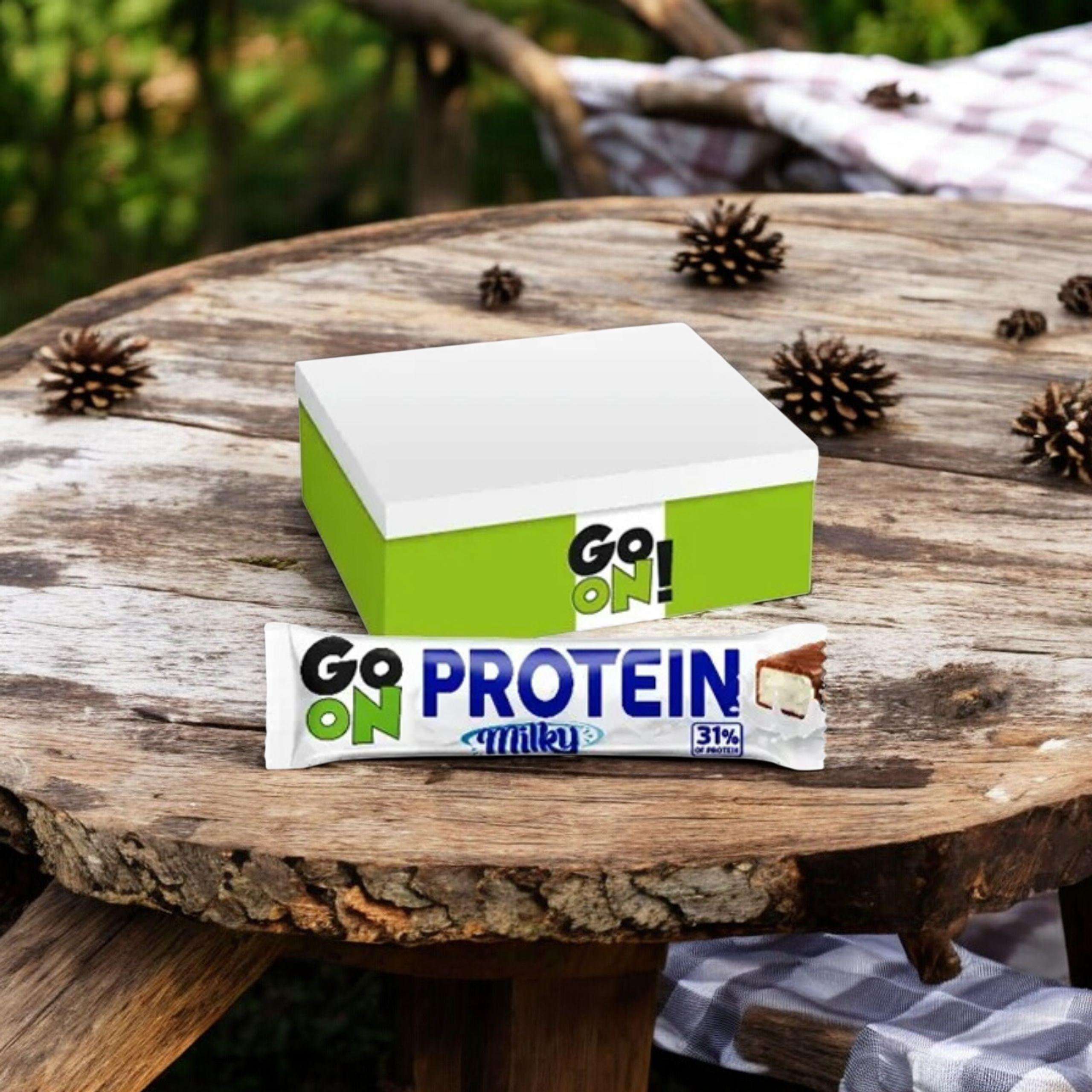 SANTE - Go On Protein 31% - 24x 45g - Milchschokolade - AUSVERKAUF - 12-03