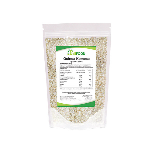 DELIFOOD Quinoa Reisquinoa Biała - 1000g