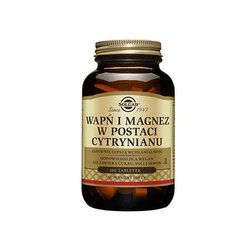 SOLGAR Kalzium Magnesium (in Form von Citrat) - 100vtabs. PL