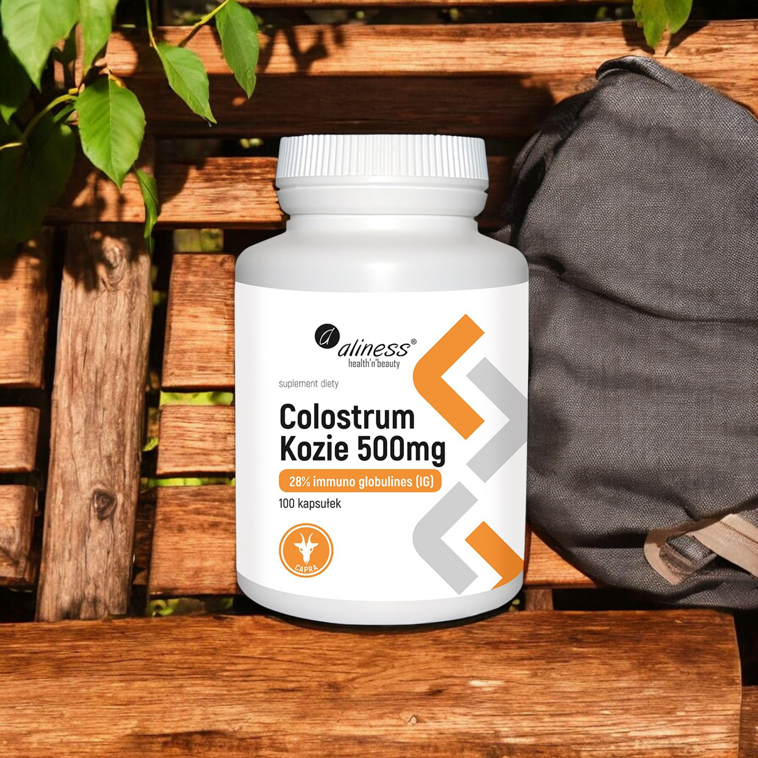 Aliness Colostrum Ziegen 500mg - 100caps.