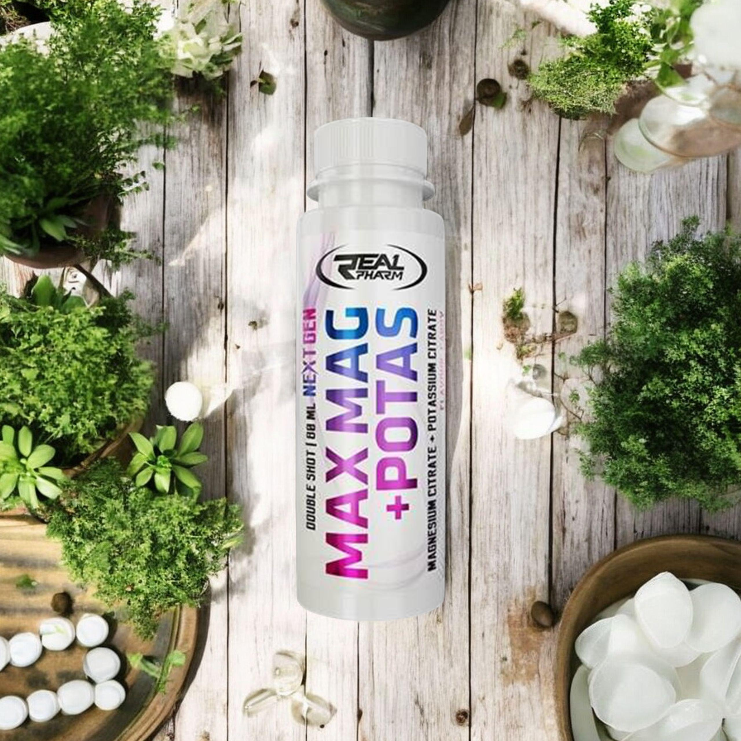 REAL PHARM - Max Mag + Potas - 80ml - Candy