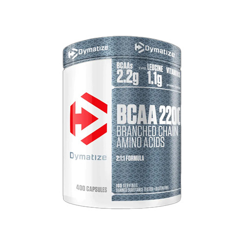 DYMATIZE BCAA Complex 2200mg - 400caps AUSVERKAUF