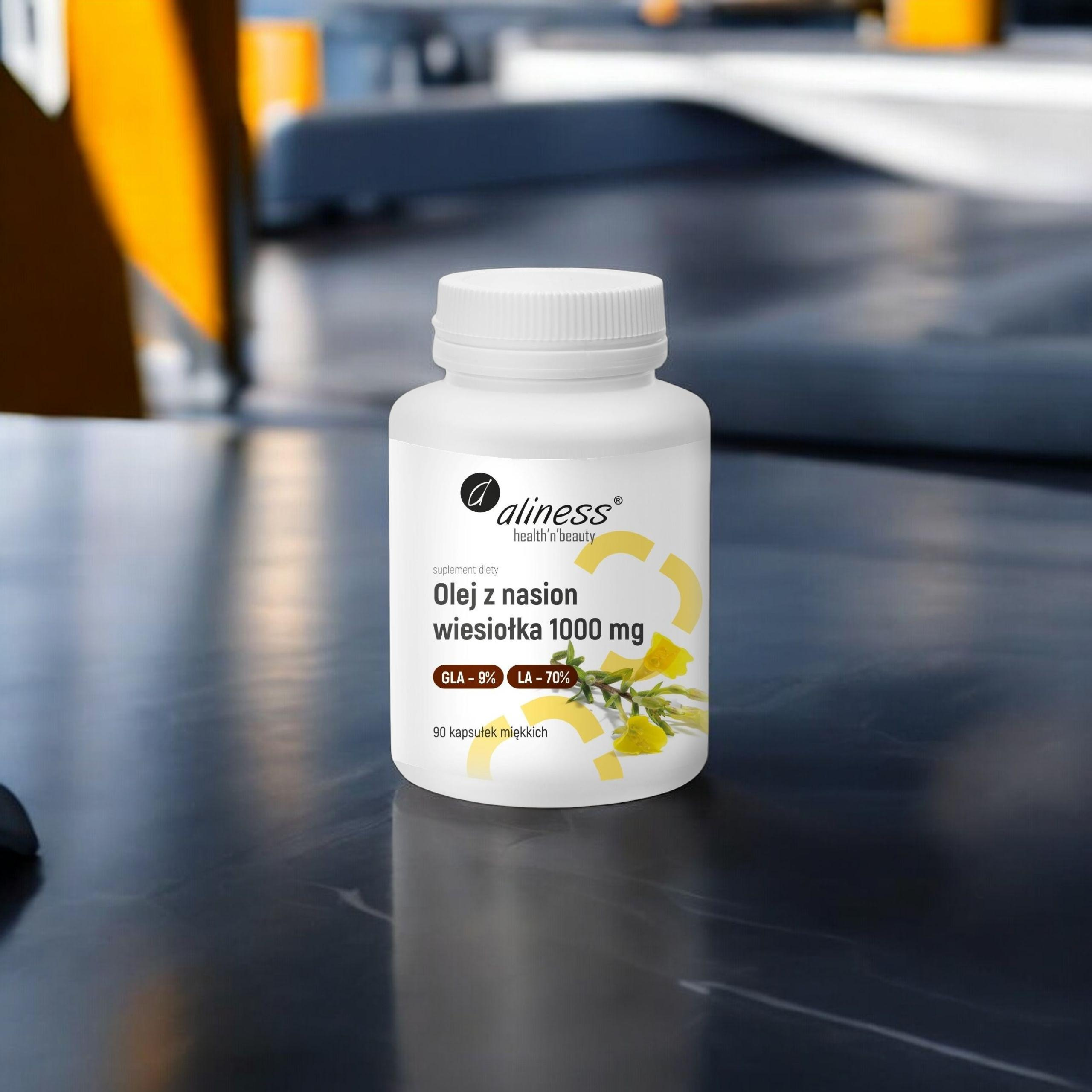 ALINESS - Nachtkerzenöl 1000mg - 90Kaps.