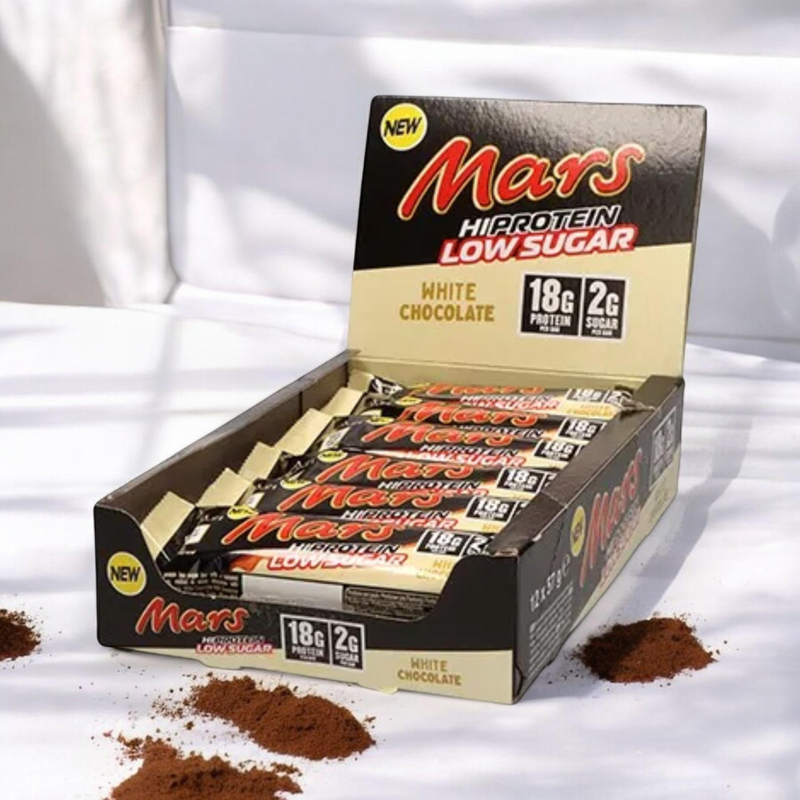 Mars - Mars HIProtein LS Riegel - 12x 57g - Weiße Schokolade