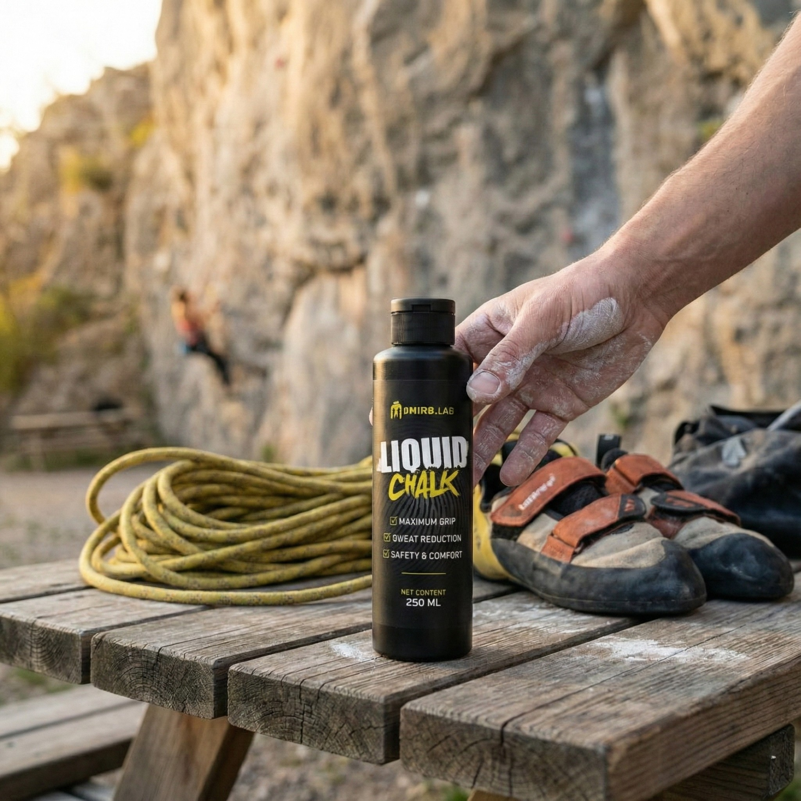 HIRO.LAB Flüssigkreide - 250ml - Flüssiges Magnesium